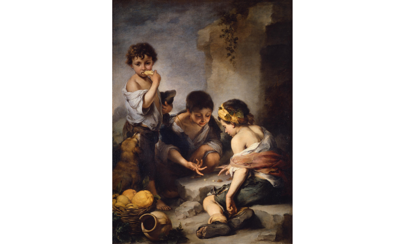 BOYS PLAYING DICE